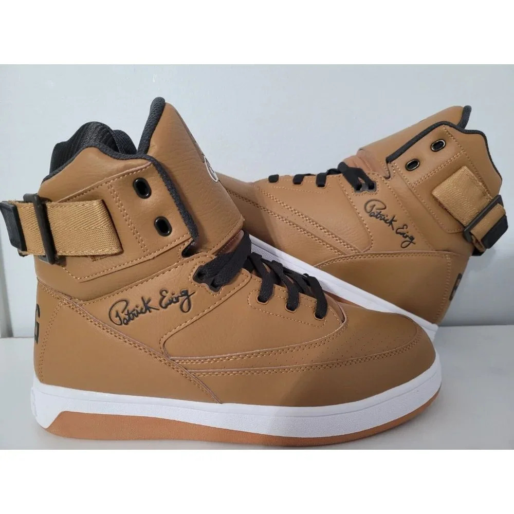 Patrick Ewing Athletics 33 HI x Orion Hybrid Wheat/Espresso Men's Size 11